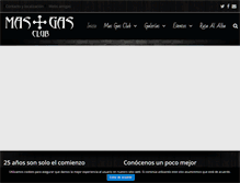 Tablet Screenshot of mas-gas.com